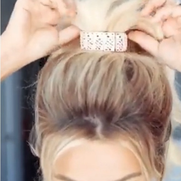 #2 - Variety black hair bands, O-Pony Bling Ring, JA Barrett - set of 6 - Picture 5 of 16